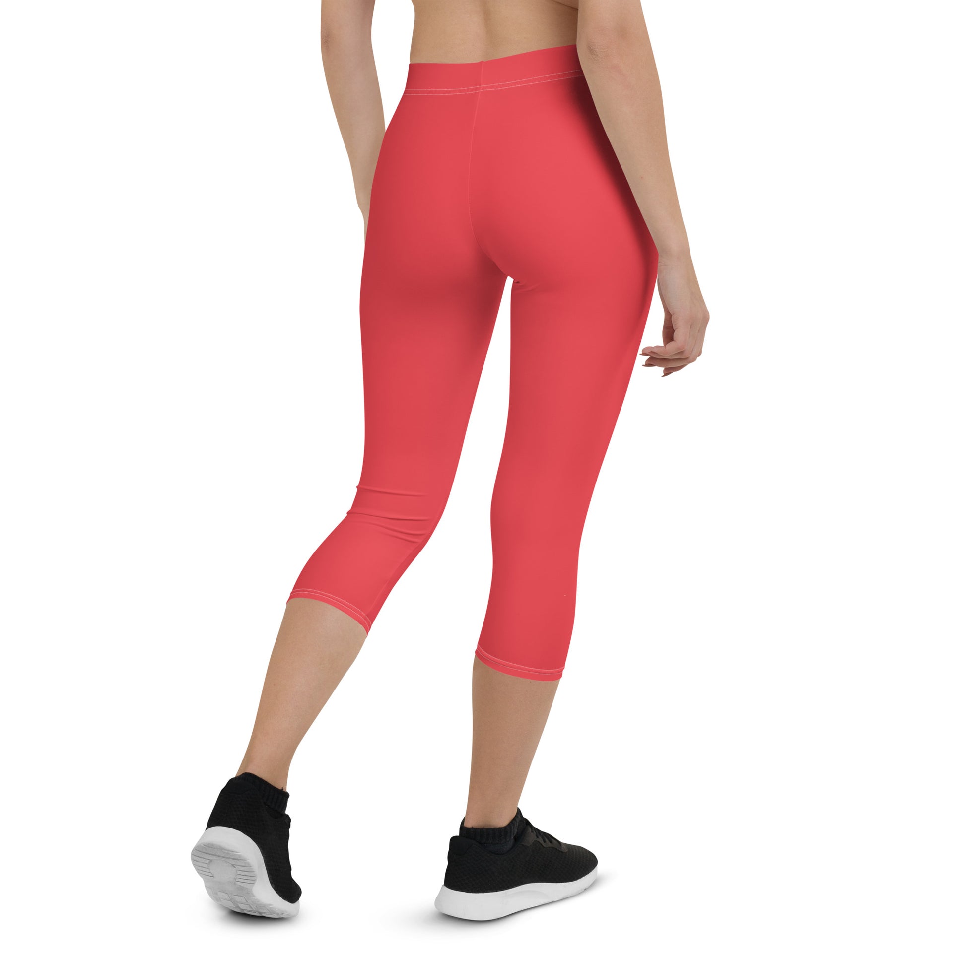 Scarlet Bomb Women's Capri Leggings - FLAKOUT