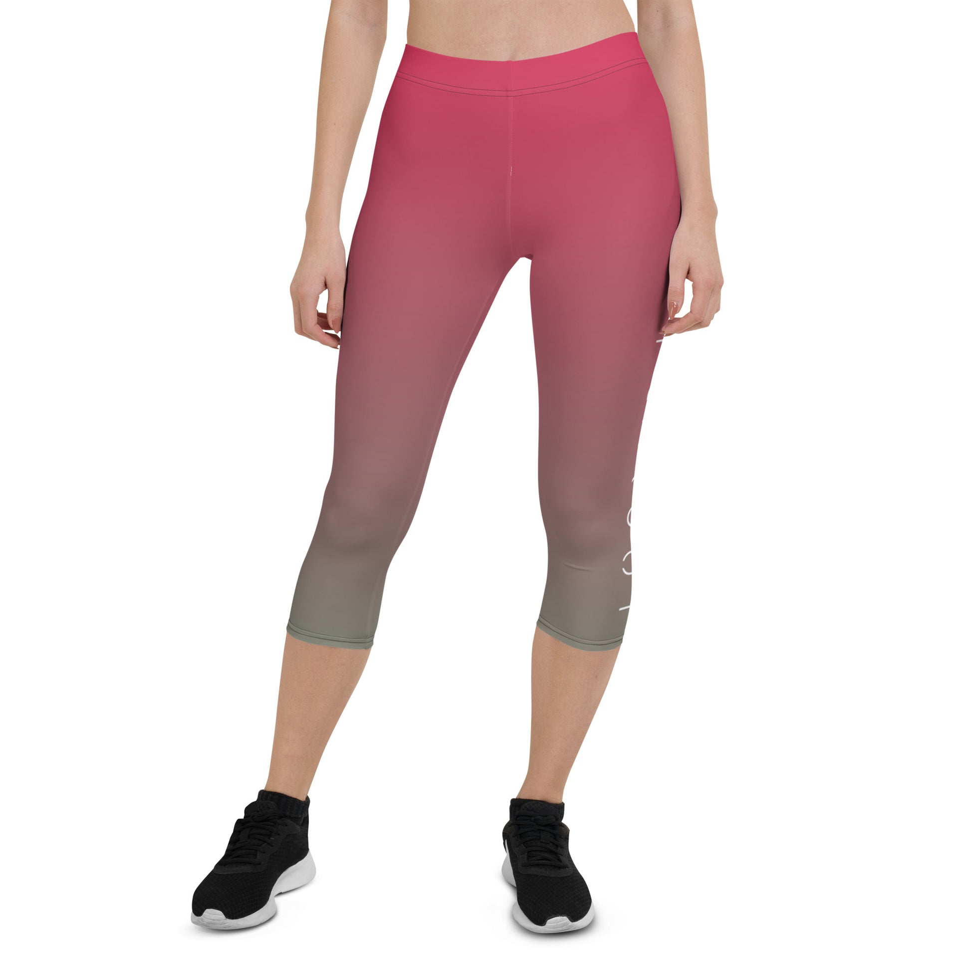 Lush Flamegrass Women's Capri Leggings - FLAKOUT