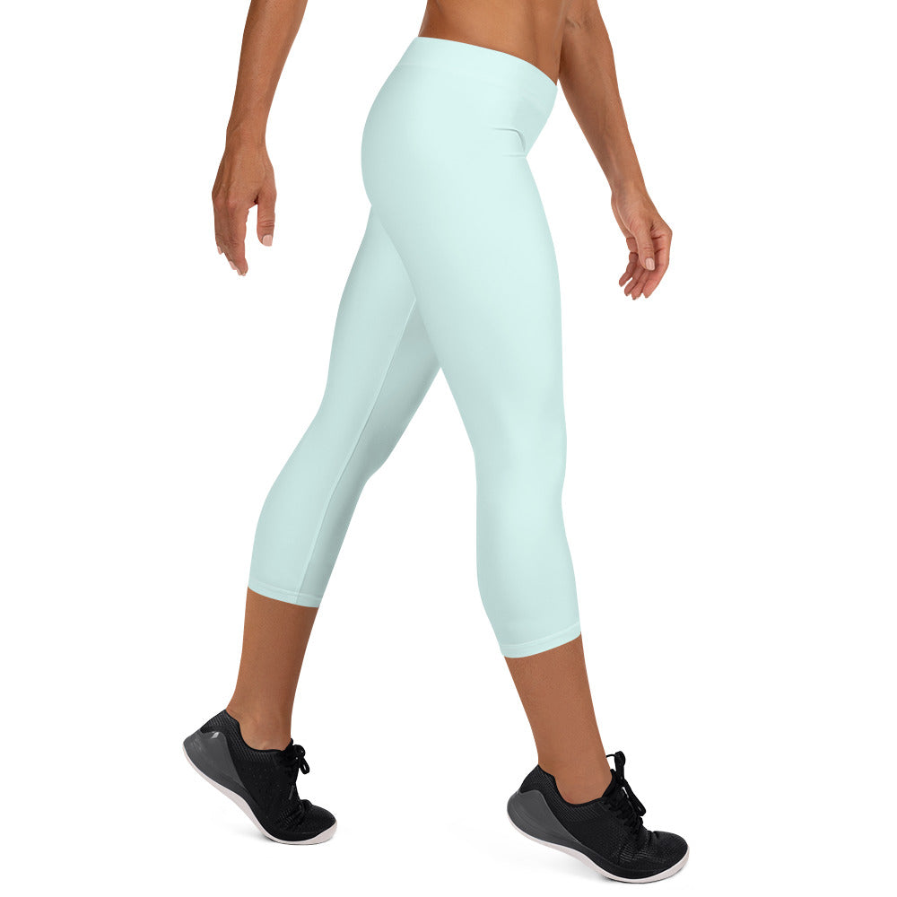 Polar Pearl Women's Capri Leggings - FLAKOUT