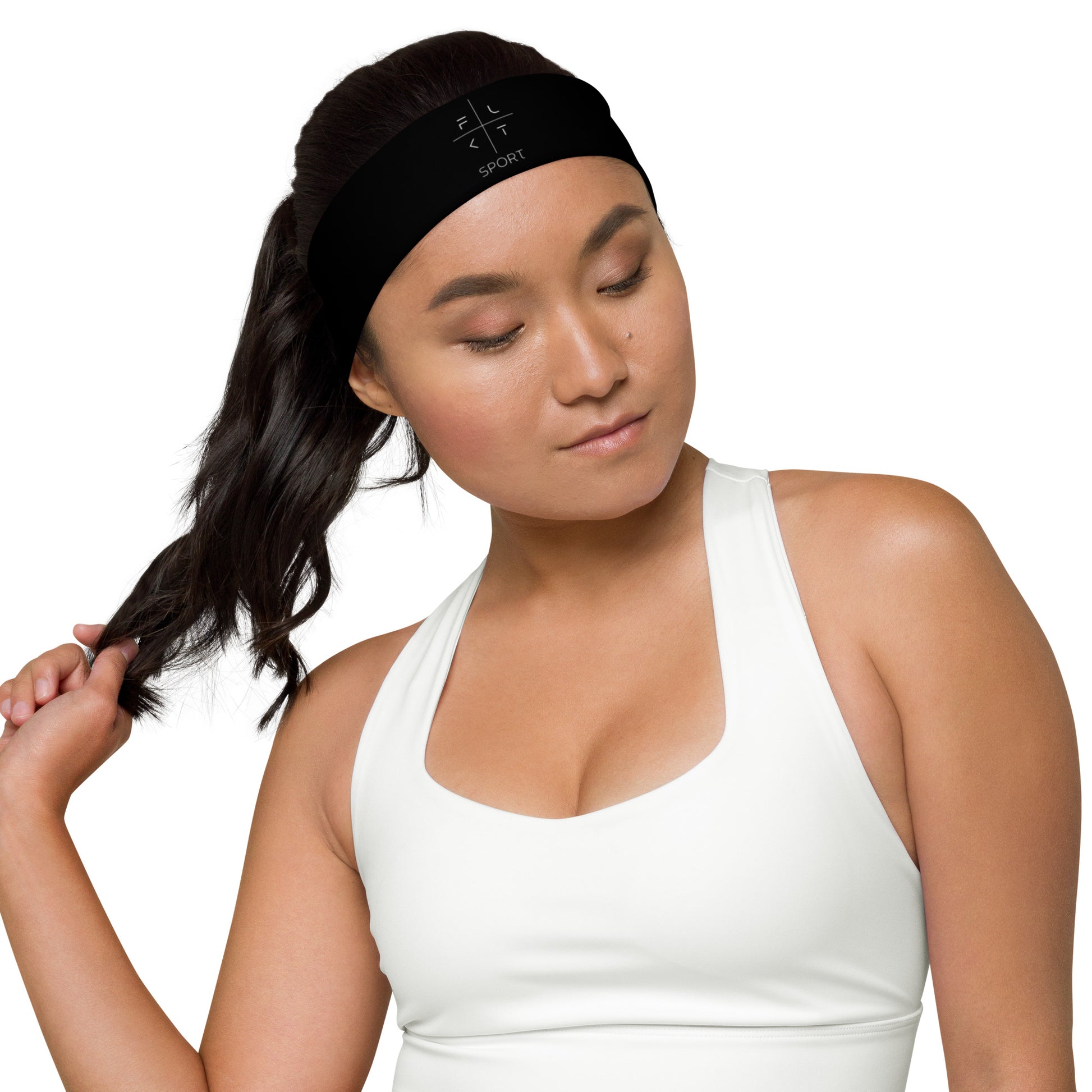 FLAKOUT Sport Unisex Headband - Black - FLAKOUT