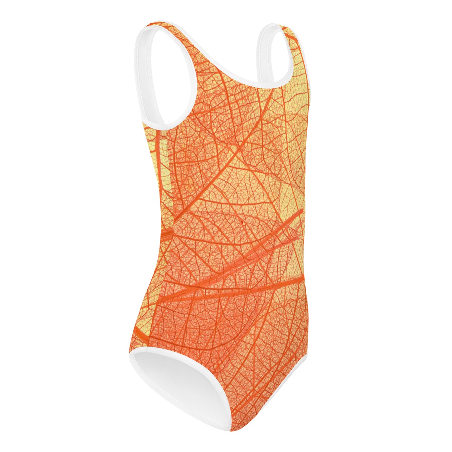 Vermilion Wisps Girl's Swimsuit - FLAKOUT