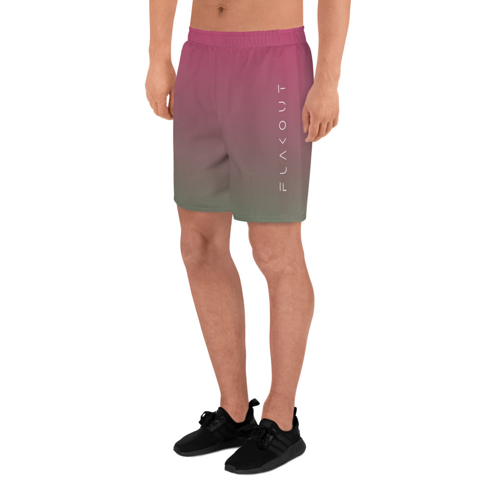 Olive Lilac Men's Recycled Shorts - FLAKOUT