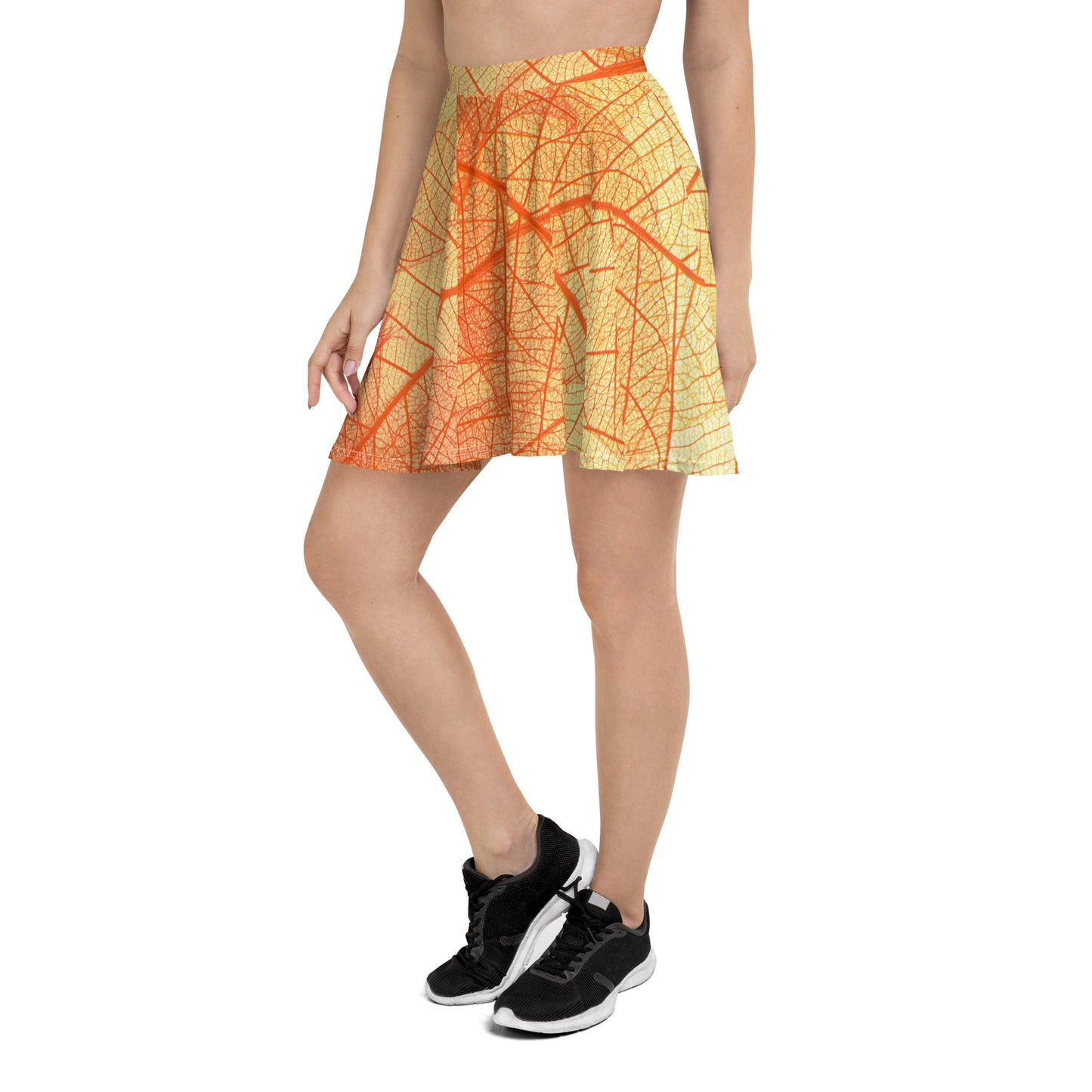 Vermilion Wisps Women's Skater Skirt - FLAKOUT