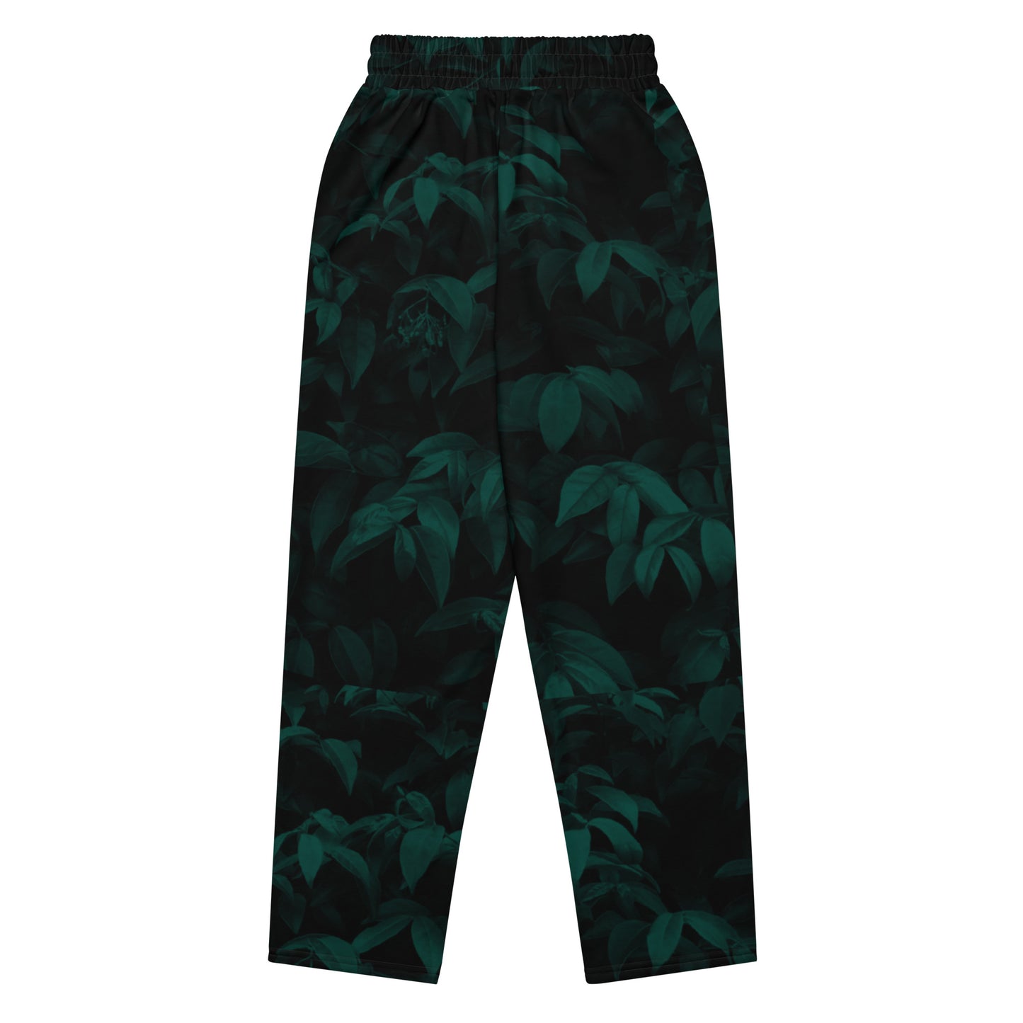 Leafy Oasis Women's Wide-leg Recycled Joggers - FLAKOUT