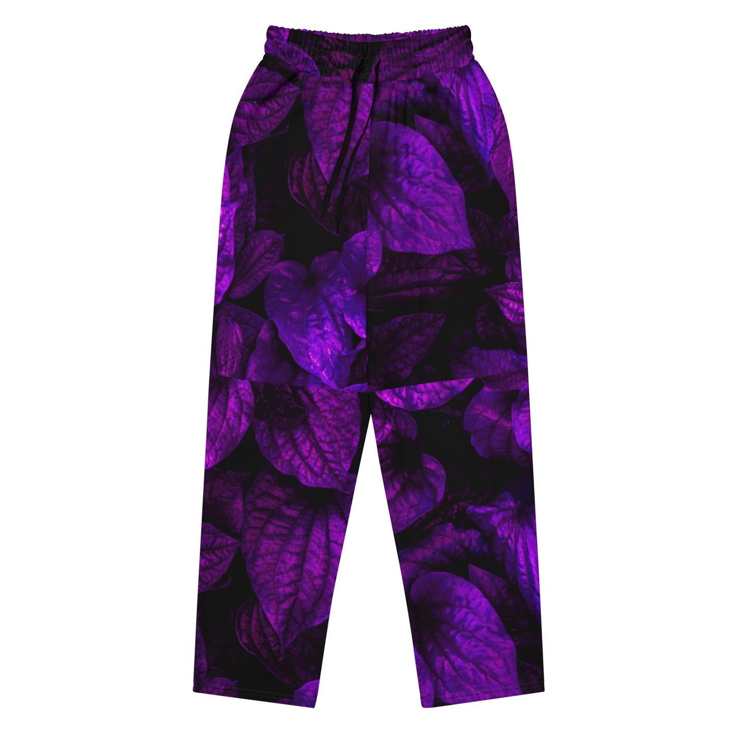 Sublime Purple Women's Wide-leg Recycled Joggers - FLAKOUT