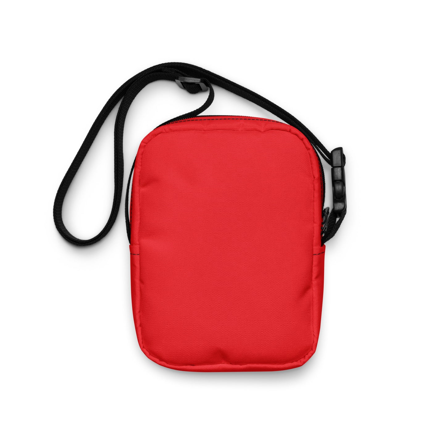 Unisex Water-resistant Crossbody Bag - Red - FLAKOUT