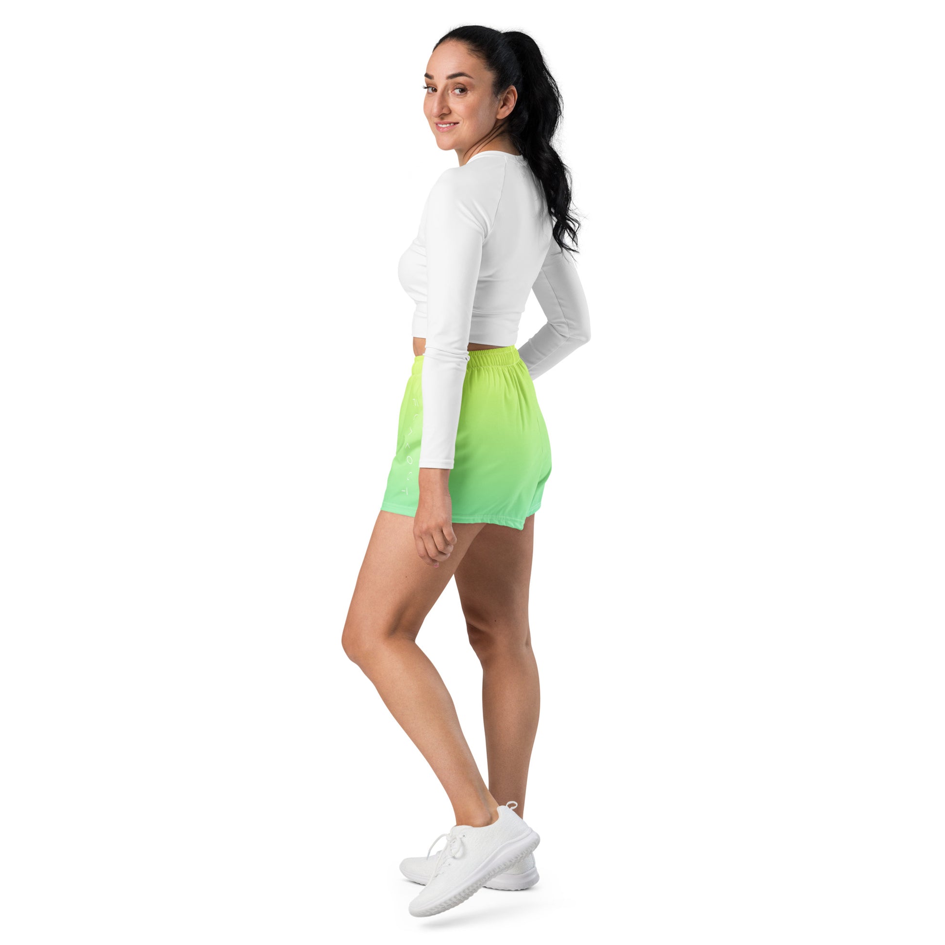 Tropical Paradise Women’s Recycled Shorts - FLAKOUT