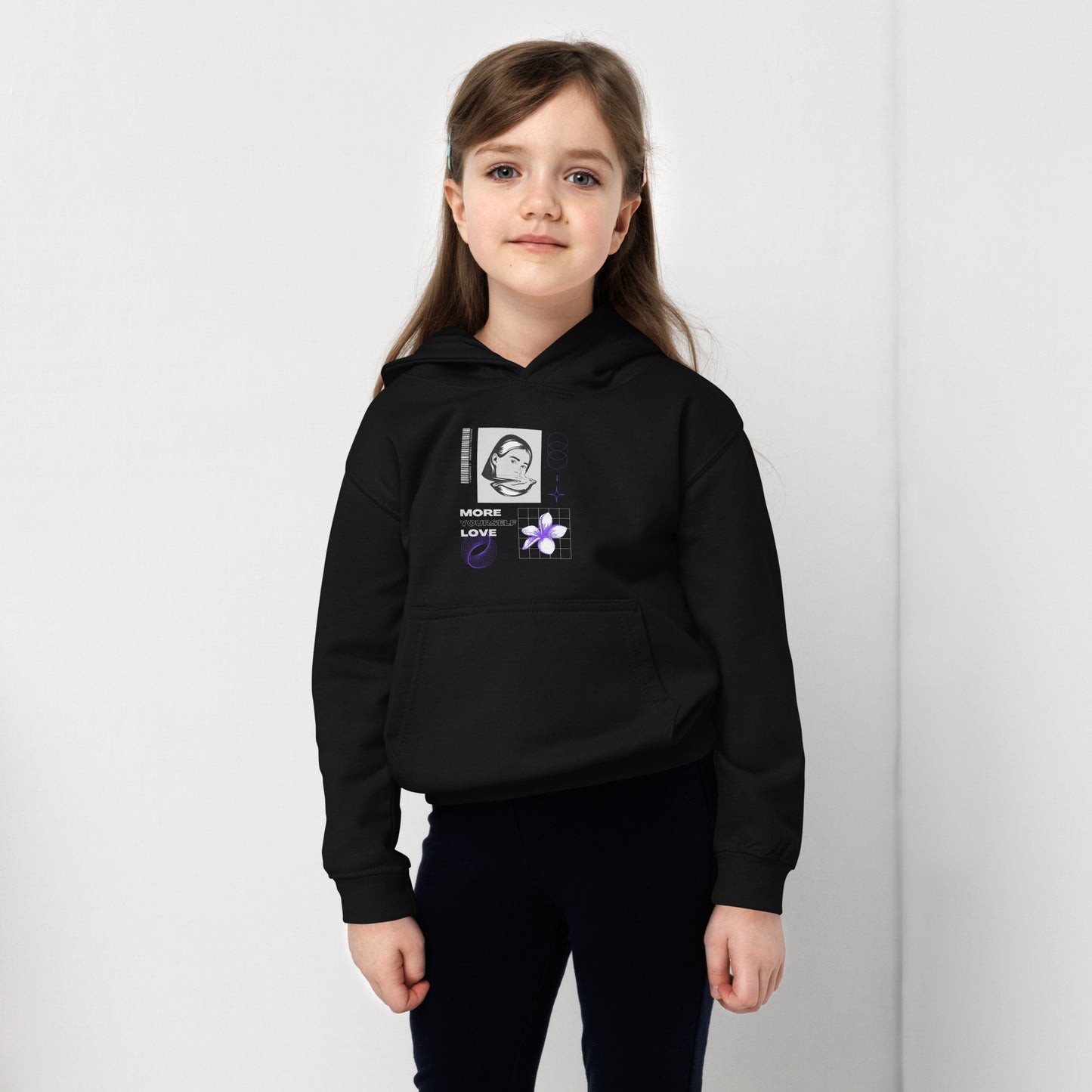 Nurture Yourself Love Yourself More Kid's Hoodie - FLAKOUT