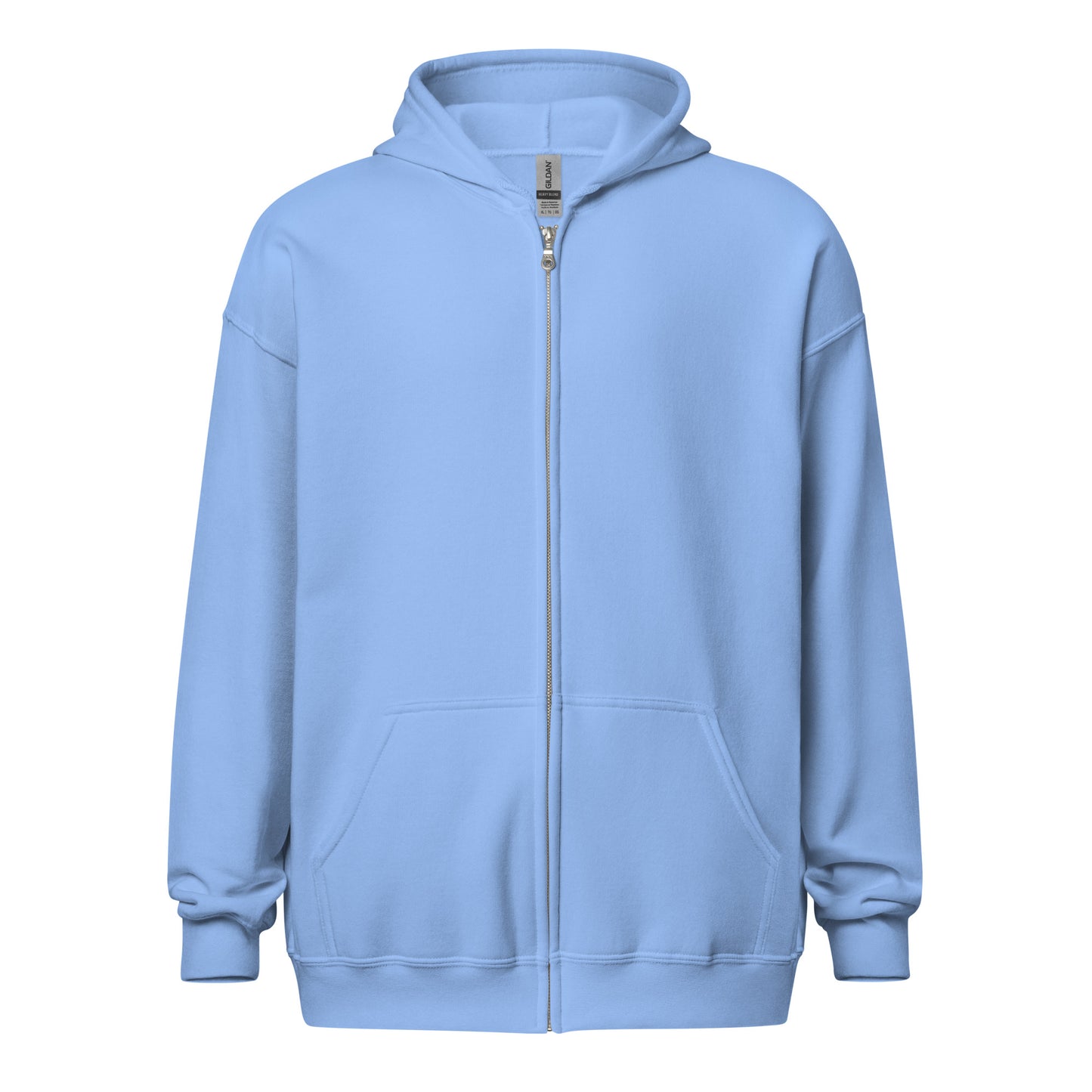 Sweet Talker Kiss Me Heavy Harmony Fusion Zip Hoodie - Carolina Blue - FLAKOUT