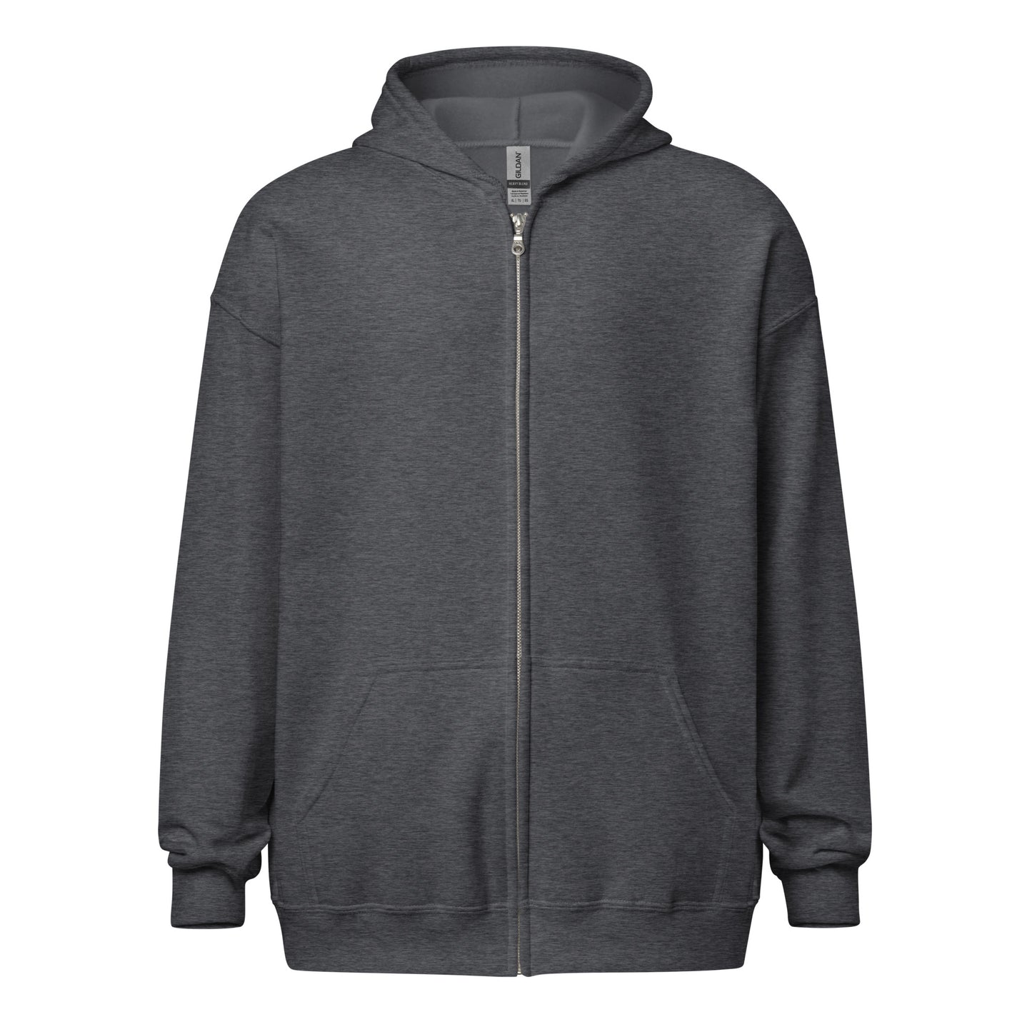 Lunar Eclipsis Heavy Harmony Fusion Zip Hoodie - Dark Heather - FLAKOUT