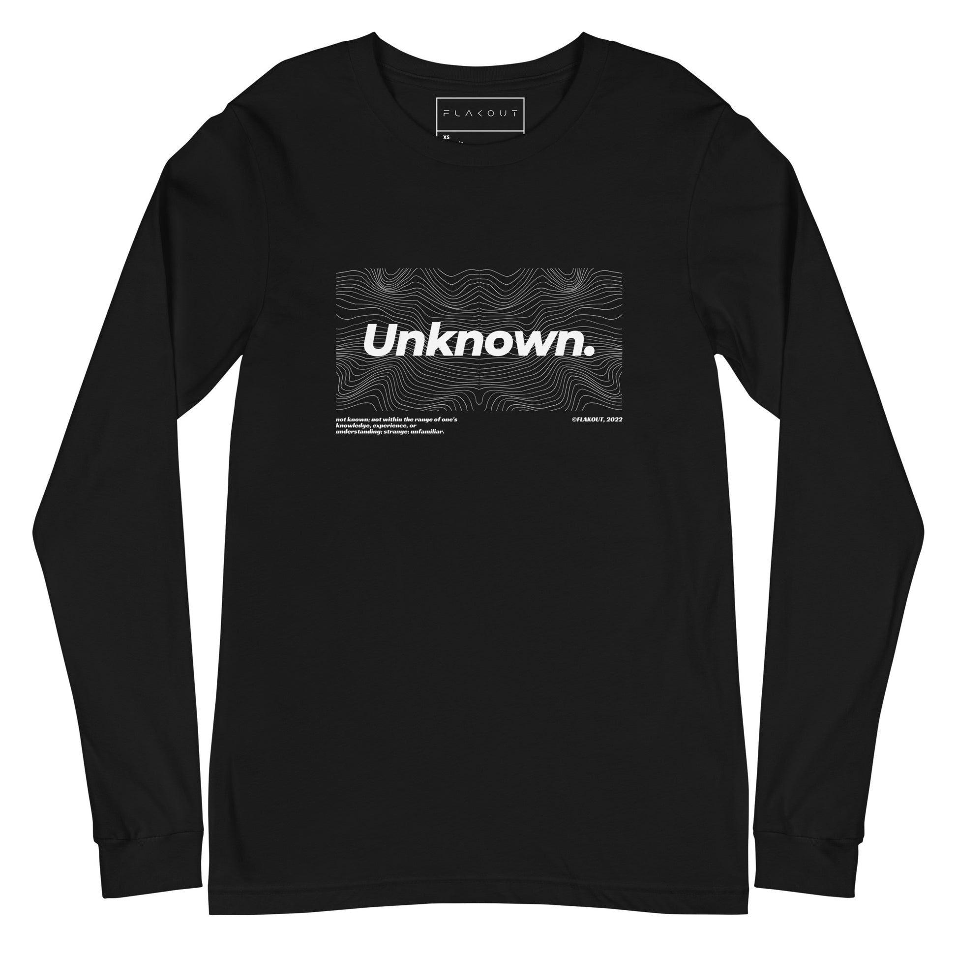 Veil Of The Unknown. Long Sleeve Tee - FLAKOUT