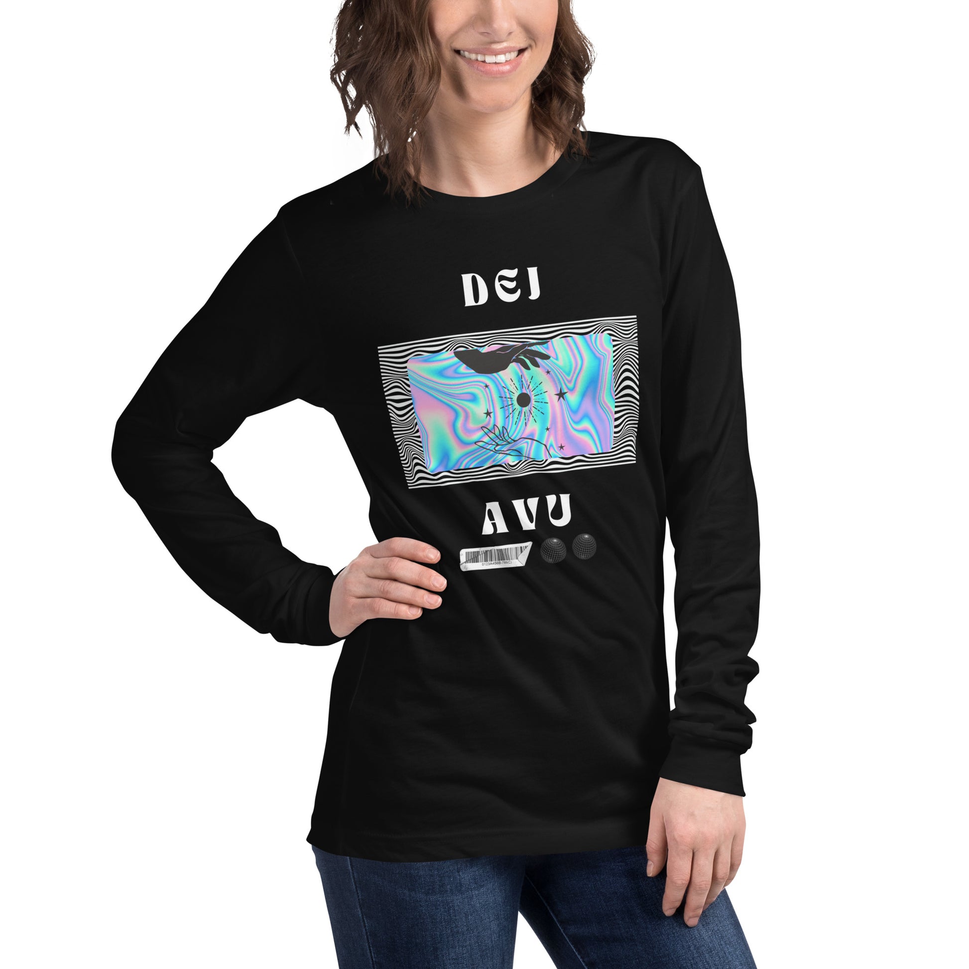 Echoes of Dejavu Long Sleeve Tee - FLAKOUT