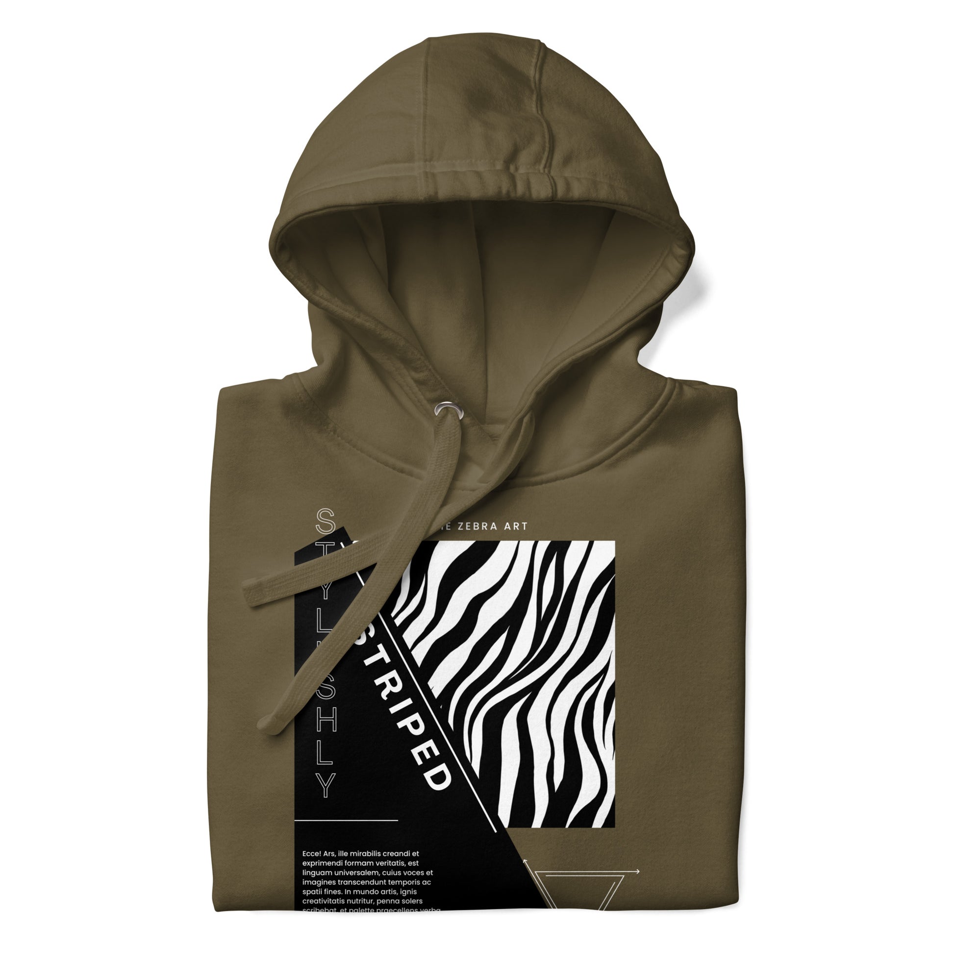 The Zebra Art Unisex Hoodie - FLAKOUT