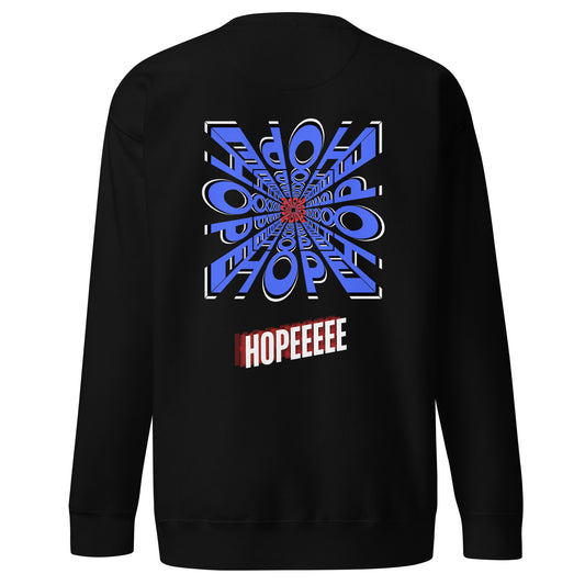 Hopeeeee Unisex Fleece Sweatshirt - FLAKOUT