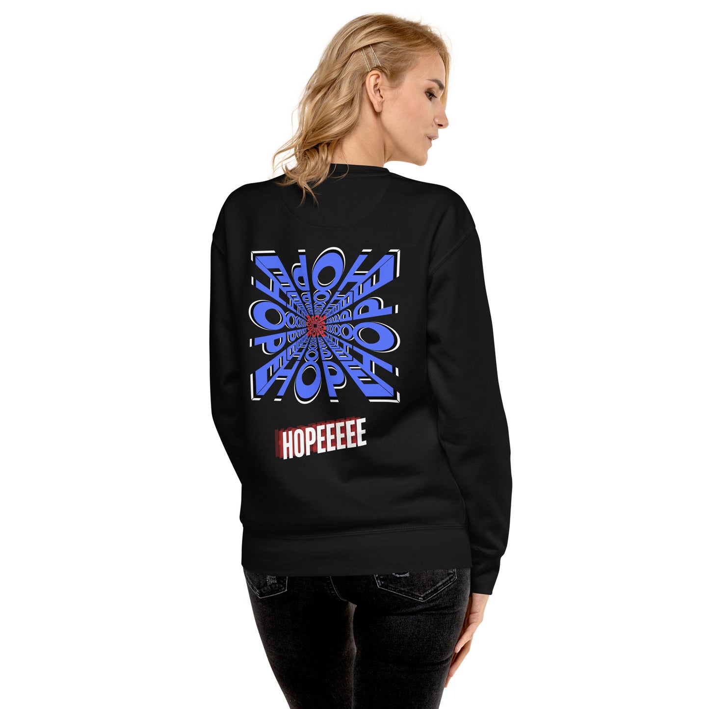 Hopeeeee Unisex Fleece Sweatshirt - FLAKOUT