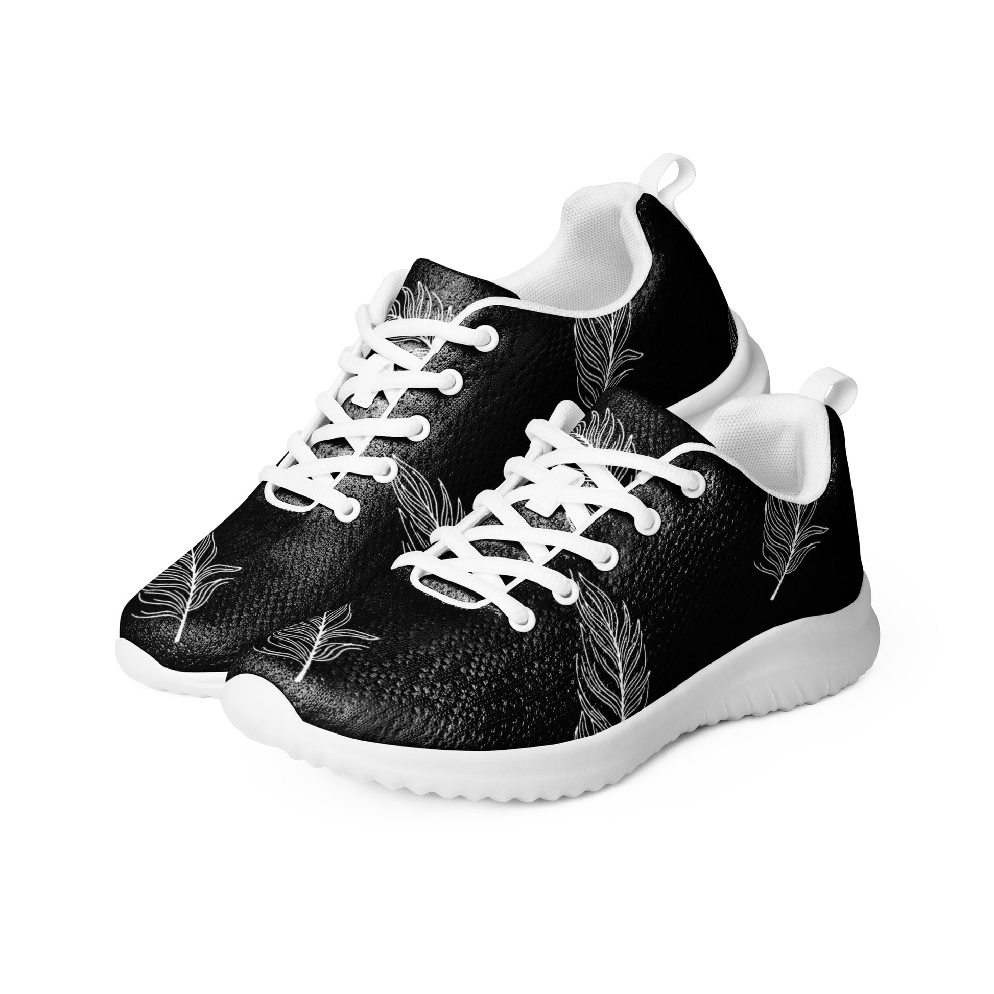 Ethereal Plumes Women’s Athletic Shoes - FLAKOUT