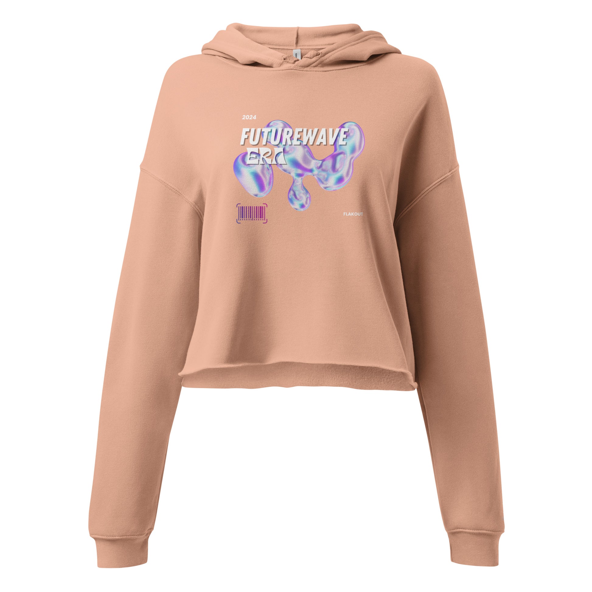 Futurewave Era Women's Crop Hoodie - FLAKOUT