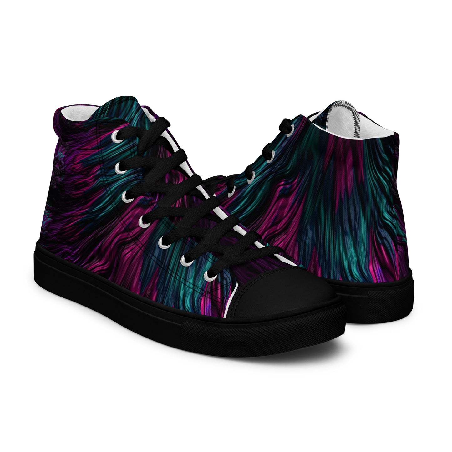 Harmony Fusion Women's High Top Canvas Shoes - FLAKOUT