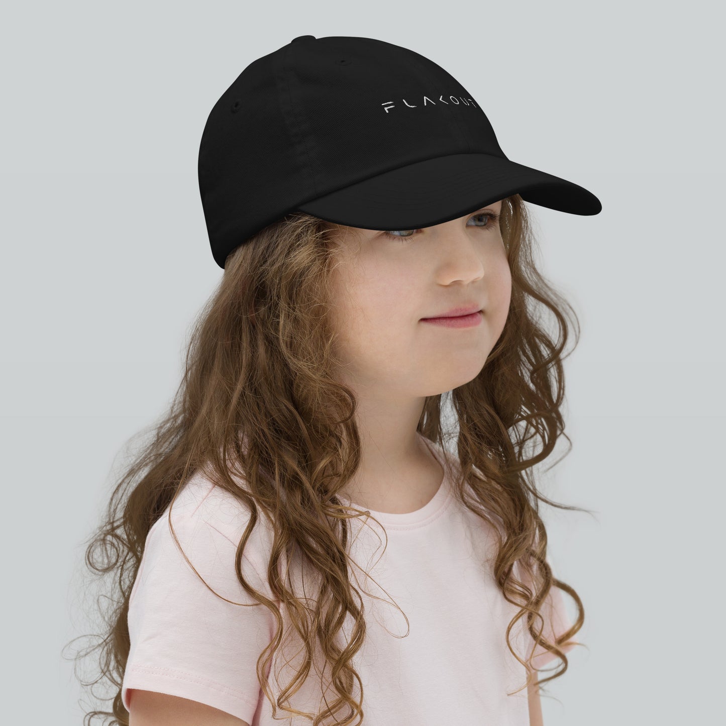 FLAKOUT Logo Embroidered Kid's Baseball Cap