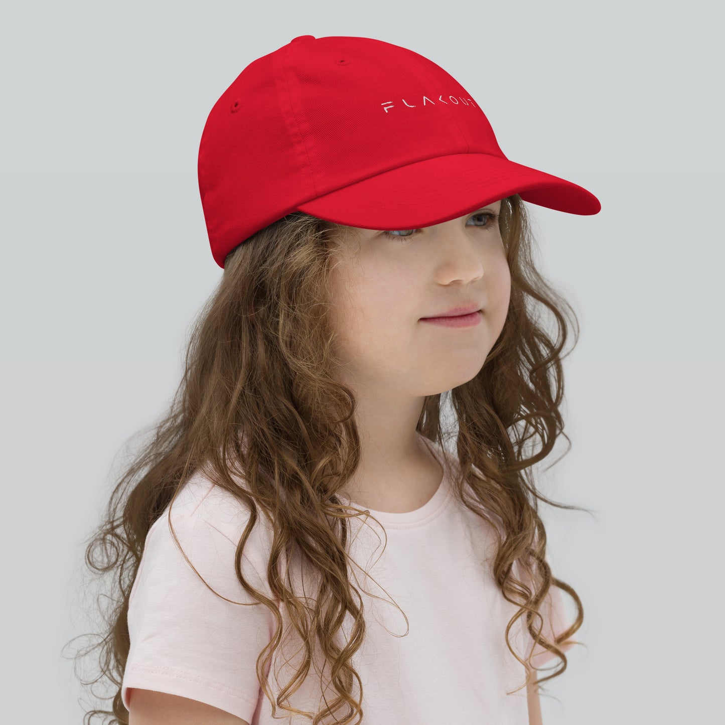 FLAKOUT Logo Embroidered Kid's Baseball Cap