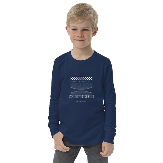 Kid's Long Sleeve Shirt Worldwide - FLAKOUT