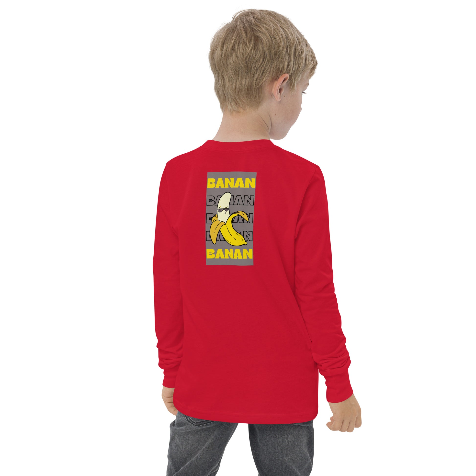 Banan Unisex Kid's Long Sleeve Tee - FLAKOUT