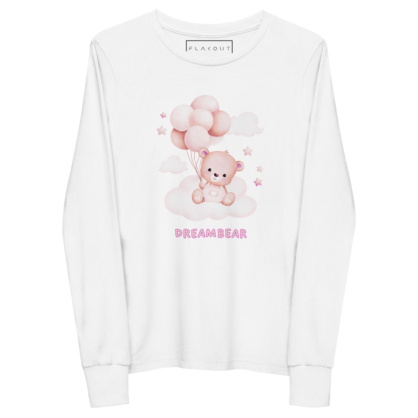 Dreambear Girl's Long Sleeve Tee - FLAKOUT