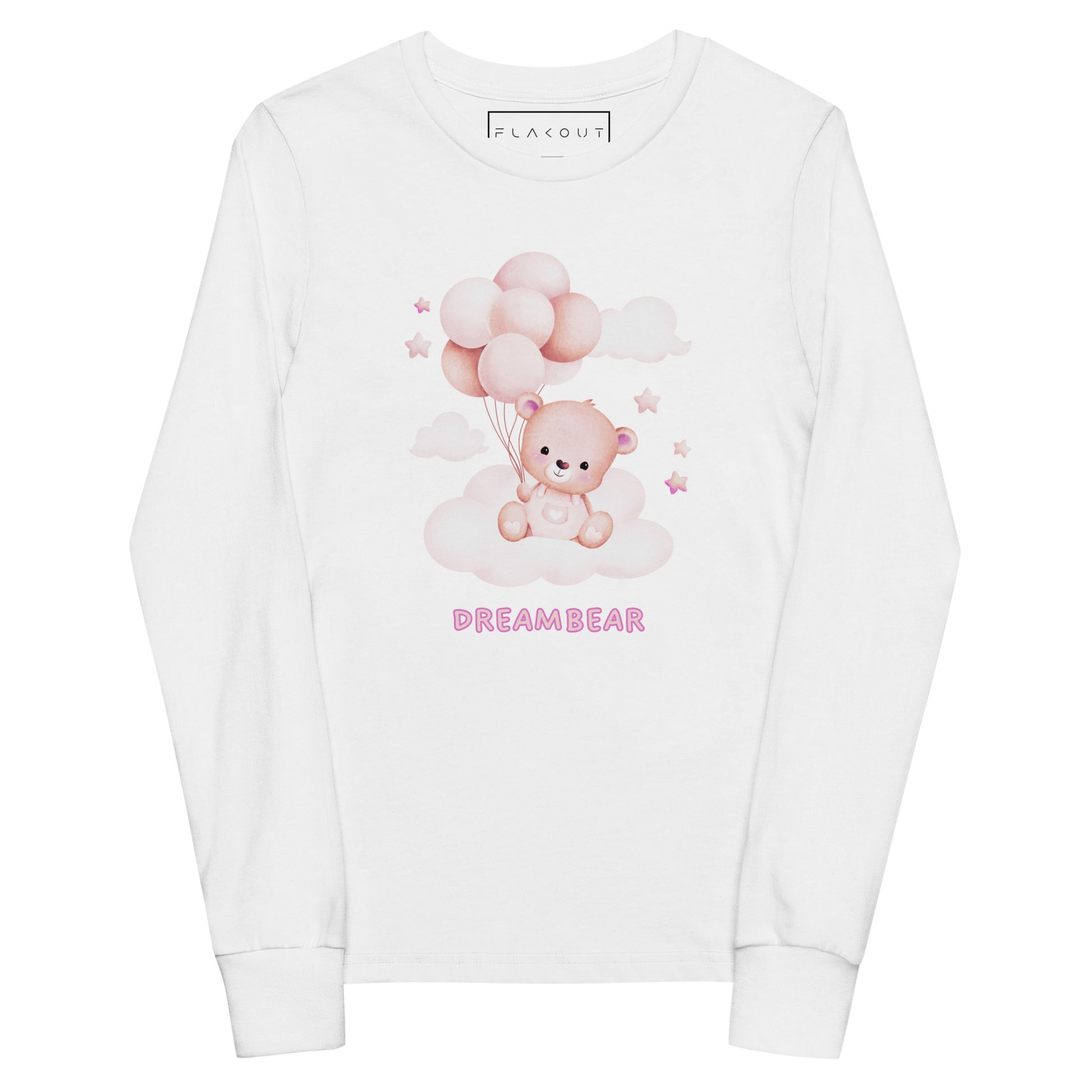 Dreambear Girl's Long Sleeve Tee - FLAKOUT