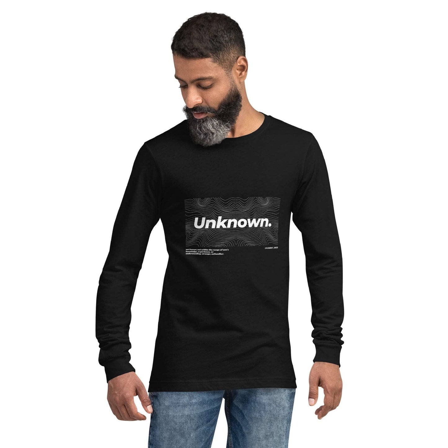 Veil Of The Unknown. Long Sleeve Tee - FLAKOUT