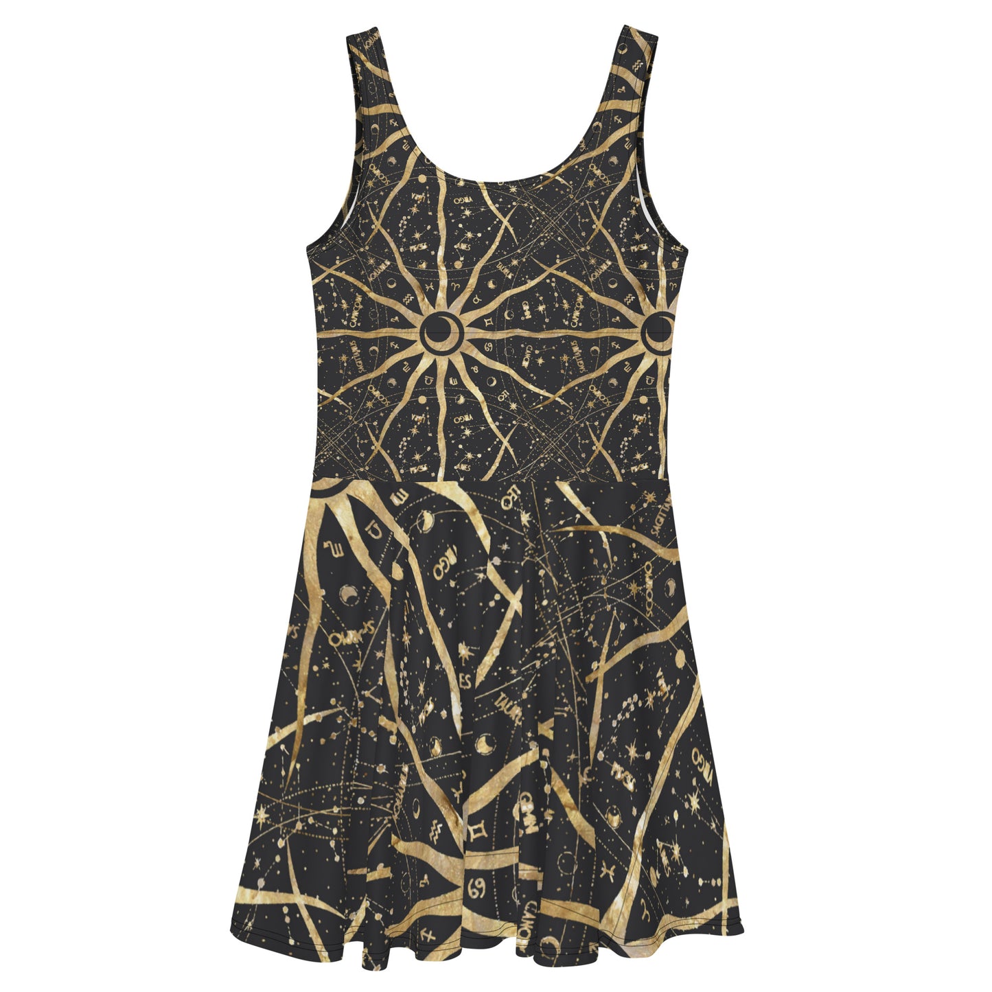 Women's Skater Dress Ancient Sun - FLAKOUT