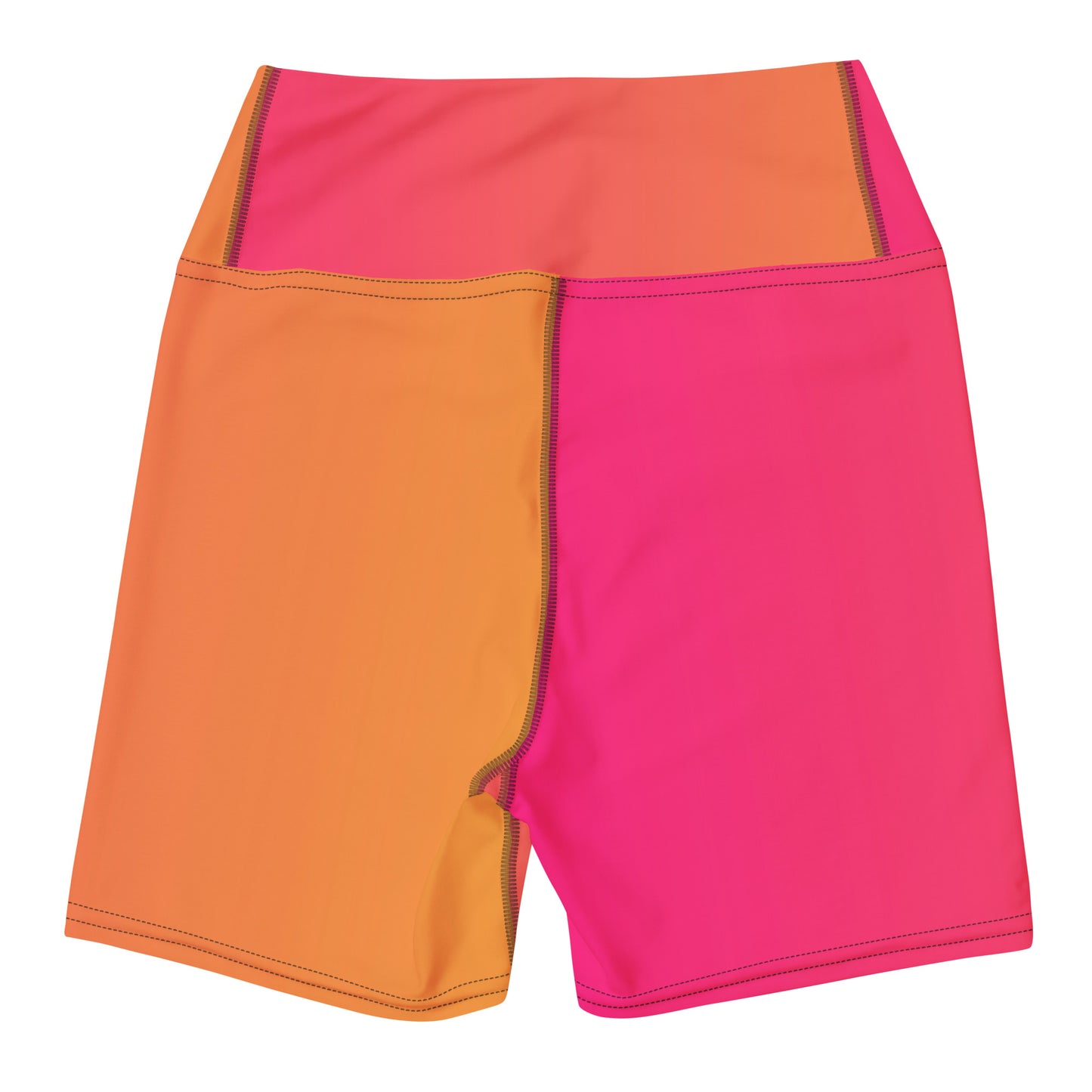 Citrus Splash Women's Yoga Shorts - FLAKOUT